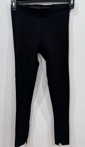 Zara black leggings size‎ medium thumbnail 1