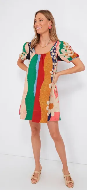 FARM Rio Super Fun Daisy Mini Dress thumbnail 3