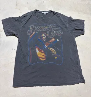 Daydreamer Johnny cash Vintage-Style Graphic Band T-Shirt small thumbnail 1