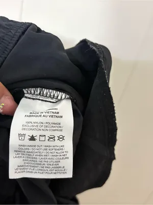 Nike NSW Street Woven Cargo Pants Women’s L Black Parachute Utility Y2K thumbnail 11