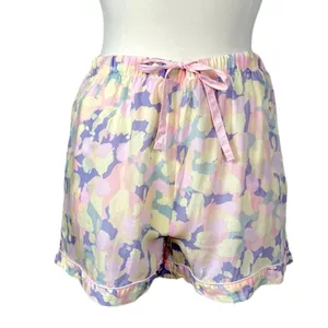 Stars Above Pajamas Sleepwear 3 Piece Short Tee Set Shirt Yellow Floral XL/XXL thumbnail 8