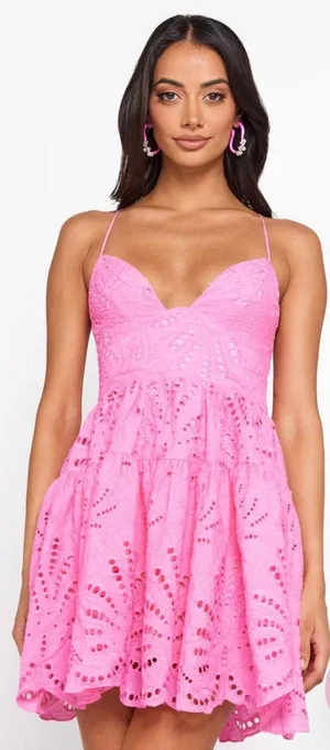 Hello Molly, Pink Cute Dress thumbnail 1