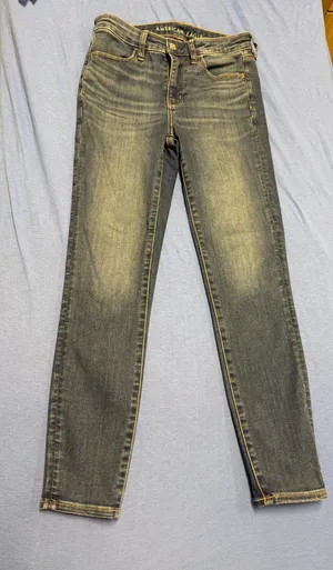 American Eagle Next Level Stretch Straight Leg Jeans Size 6 thumbnail 1