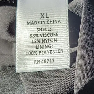 New Ophelia Roe Women Size XL Midi Dress Gathered Waist Belt Cruise Vacay Modest thumbnail 5