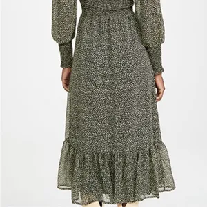 cupcakes and cashmere Demi Floral Smocked Dress M thumbnail 16