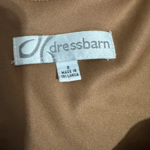 Y2K Vintage Dressbarn Women's Maxi Dress Animal Print‎ Sleeveless Brown Size 8 thumbnail 8