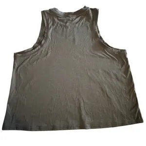 Quince Flowknit Breeze High-Neck Tank L Black Active Athleisure Basic Neutral thumbnail 5