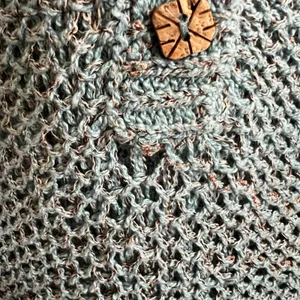 Free‎ People Crochet Sweater Oversized Bohemian Boho Festival Small thumbnail 7