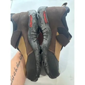 LawnGrips 1001-Womens Steel Safety Toe Work Shoes Brown Leather Size 7.5 thumbnail 3