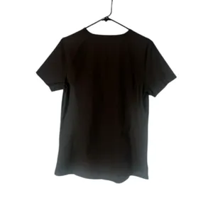 Hanes Women’s Black V-Neck Short Sleeve Comfort Fit Scrub Top Size Small thumbnail 2