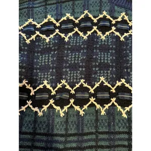Christopher & Banks Hand Embroidered Cardigan‎ Sweater Holiday Vintage Festive M thumbnail 4