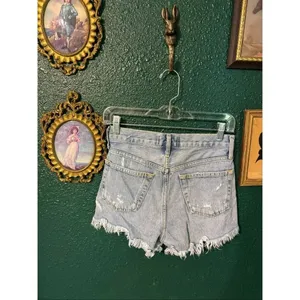 AGOLDE Parker High Rise Shorts Sz 23 thumbnail 2