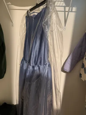 Alfred Sung Strapless Satin Gown thumbnail 5
