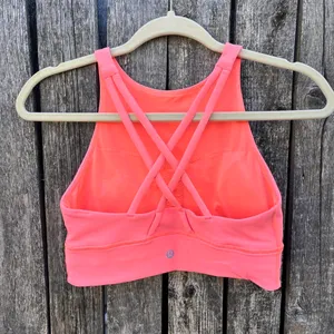 Neon Pink Lululemon Sports Bra thumbnail 2
