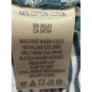 Relax by Tommy Bahama striped tank Cotton Sleeveless dress Size XS thumbnail 7