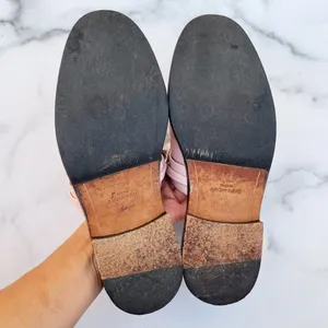 Givenchy 20mm women’s pink lizard embossed chain loafers mules size IT 37 US 7 thumbnail 15