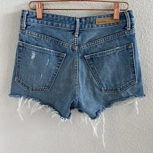 GRLFRND Helena Short Front Button Distressing 23 thumbnail 2