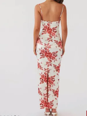 Peppermayo Catalina Muse Maxi Dress - Rosa Floria 2 NWT thumbnail 2