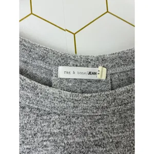 rag & bone Heather Gray Raglan Long Sleeve Top - Size - Medium thumbnail 5