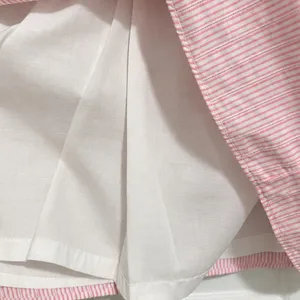 Lilly Pulitzer Pink Stripe Ruffle Shift Dress Cotton Sleeveless Preppy Size 2 thumbnail 3