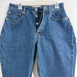 Everlane Curvy 90s Cheeky Straight Jeans Womens 30 NWT High Rise Rigid Denim thumbnail 2