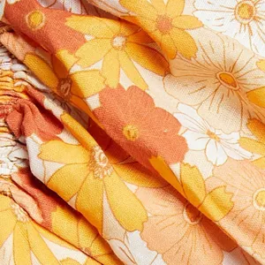 Charlie Holiday Cindy Floral Crop Top Maxi Skirt Set Retro Boho Vacation 2 Piece thumbnail 5