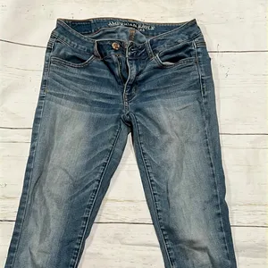 American eagle super stretch Jegging blue jeans thumbnail 1