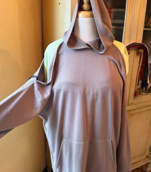 Forever 21 Tan Knit hoodie thumbnail 1