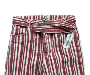 NWT Womens BDG by Urban Outfitters Austen Belted Wide Leg High Waisted Jeans 28 thumbnail 3