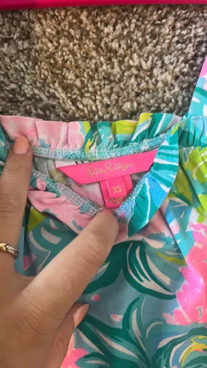 Lilly Pulitzer Print Top thumbnail 3