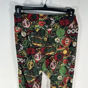 LuLaRoe OS One Size Women’s Leggings Christmas Ornament Holiday Print thumbnail 10