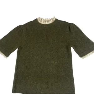Zara Alpaca Wool Short Sleeve Sweater Large New with Tags thumbnail 6