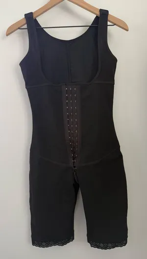 Vedette US Large Shapewear Thigh One Piece Black Faja Made in Colombia Hook Eye thumbnail 1
