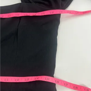 NWT Abercrombie & Fitch portrait day dress black sz L‎ thumbnail 6