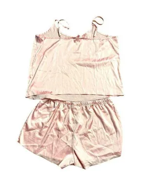 Juicy Couture Pink Satin Sleepwear Set – Size XL thumbnail 2