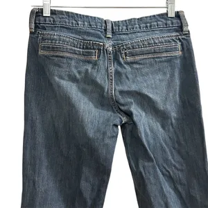 Old Navy Women's Bootcut Jeans Size 6 Blue Stretch Denim‎ 5-Pocket thumbnail 7
