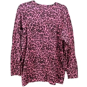 Marc‎ Jacobs Leopard Sweater Pink Small thumbnail 3