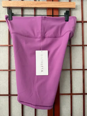 NWT Athleta elation purple size medium shorts thumbnail 6