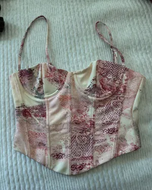 White Fox Corset Top thumbnail 1