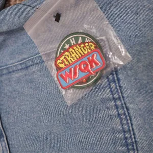No Boundaries Stranger Things Denim Jacket Women S 4-6‎ Blue Corduroy Collar NWT thumbnail 8
