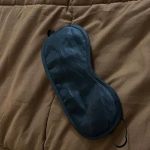 Black Satin Sleep Mask thumbnail 4