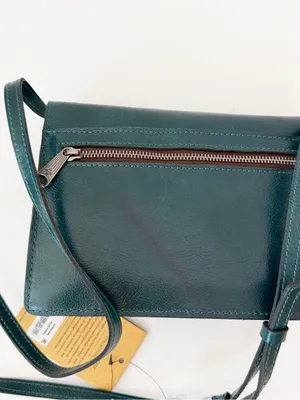 Patricia Nash Consilina Leather Crossbody Blue Coral thumbnail 6