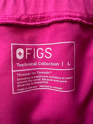 FIGS Jogger Scrub Pants Women’s Large Zamora Raspberry Sorbet W22SW2012 Po2524 thumbnail 4