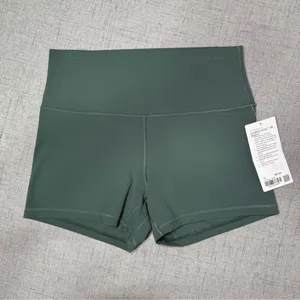 Lululemon Align Short High Rise Bike Shorts Dark Forest Green 12 NWT thumbnail 4