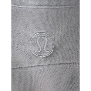 Women's Lululemon Light Blue Cropped Half-Zip Sweatshirt XS/S thumbnail 4