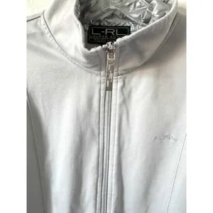 Ralph Lauren Active Full Zipper Jacket Gray Size Large thumbnail 4
