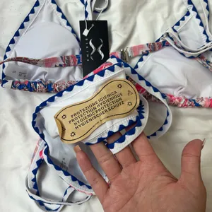 NWT Bikini swim suit set Blue Size XL thumbnail 2