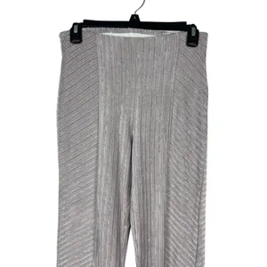 Free People Raindrops Lavender Ribbed Flare Velvet Pants Metallic Festival NWT S thumbnail 3