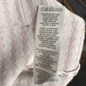 Adrianna Papell Mauve Ivory Pearl Button Striped Knit Preppy Cardigan Sweater thumbnail 7