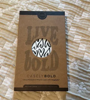 NEW Casely iPhone 13 Case Bold MagSafe White thumbnail 8